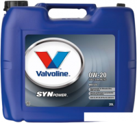 Моторное масло Valvoline SynPower MST C5 0W-20 20л