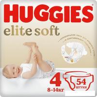 Трусики-подгузники Huggies Elite Soft 4 (54 шт)