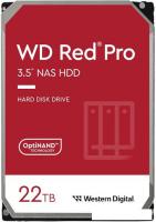 Жесткий диск WD Red Pro 22TB WD221KFGX