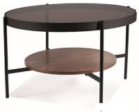 Журнальный столик Signal Prima B (орех/черный мат)