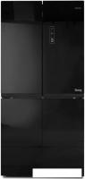 Четырёхдверный холодильник CENTEK CT-1756 NF Black Glass