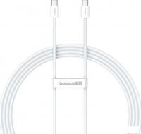 Кабель Baseus Superior Series 2 Fast Charging Data Cable 100W USB Type-C - USB Type-C (2 м, белый)