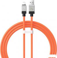 Кабель Baseus CoolPlay Series Fast Charging Data Cable 2.4A USB Type-A - Lightning (1 м, оранжевый)