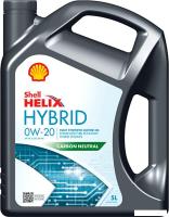 Моторное масло Shell Helix Hybrid 0W-20 5л