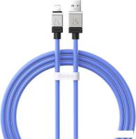 Кабель Baseus CoolPlay Series Fast Charging Data Cable 2.4A USB Type-A - Lightning (1 м, синий)