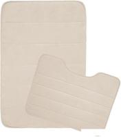 Набор ковриков Вилина Велюр 7173 (50x80, 50x50, бежевый)