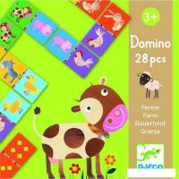 Развивающая игра Djeco Домино Животные 08158