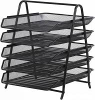 Лоток для бумаг BRAUBERG Germainum 237971 (черный)