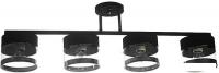 Люстра средней высоты Aitin Pro НПБ 02-4x40-101 N5395/4 (черный/хром)
