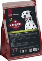 Сухой корм для собак Landor Medium & Maxi Adult для взрослых cредних и крупных пород с индейкой и яг