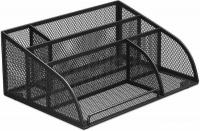 Органайзер настольный BRAUBERG Germanium 237973 (черный)