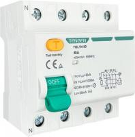 Устройство защитного отключения Tengen TGL1N-80 4P 40A 6kA 30mA AC 4M TEN320029