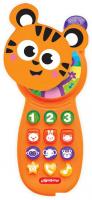 Развивающая игрушка Азбукварик Тигренок. Музыкальный телефончик 3135