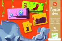 Мозаика/пазл Djeco Мама и малыш 08157