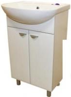 СанитаМебель Тумба Лотос 601.520 с умывальником Ладога 50