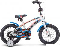 Детский велосипед Stels Arrow 14 V020 2023 (белый/синий)