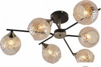 Люстра средней высоты Mirastyle MH-1488/6 BK+AB