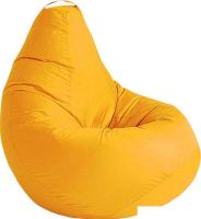 Кресло-мешок Kreslomeshki Груша XXL G-130x90-ZH (желтый)