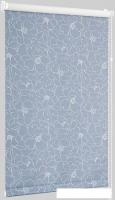 Рулонные шторы Delfa Сантайм Металлик Камелия СРШ-01М 72204 (115x170, голубой)