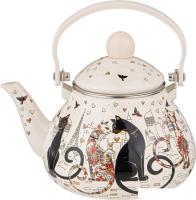 Чайник без свистка Agness Парижские коты 934-390