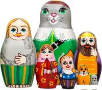 Развивающая игра Брестская Фабрика Сувениров Кот в сапогах 7341 (набор 7 шт)