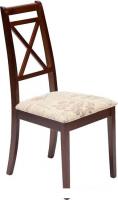 Стул TetChair Picasso 45x53x97 (дерево гевея/MAF Brown/ткань прованс №11)