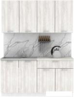 Готовая кухня ЭлиГард Lion 2 1.6 (сосна каньон/королевский опал)