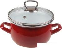Кастрюля Omelia 1-2415111 (бордовый)