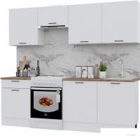 Готовая кухня Горизонт Paola 240 (белый)