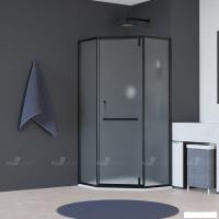 Душевой уголок RGW HO-084B 350608499-24 90x90 (черный/матовое-сатинат стекло)