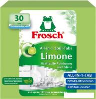 Таблетки для посудомоечной машины Frosch Лимон 30 шт