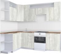 Готовая кухня Артём-Мебель Виола СН-114 без стекла ДСП 1.5x2.6 левая (сосна винтерберг)