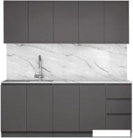 Готовая кухня Артём-Мебель Мэри СН-114 ДСП 2.0м (серый графит)