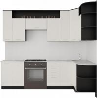 Готовая кухня Артём-Мебель Виола СН-114 без стекла ДСП 2.6x1.5 Правая (сосна арктическая)