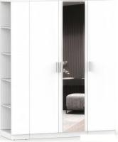 Шкаф распашной Интермебель Марсель-25 МР 01-25 (белый премиум)