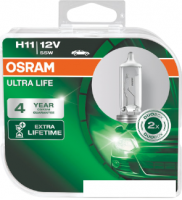 Галогенная лампа Osram H11 Ultra Life 2шт