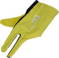 Перчатки для бильярда Ball Teck MFO 45.251.03.6 (1 шт, черный/желтый)