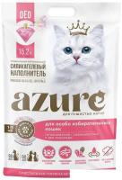 Наполнитель для туалета Azure для особо избирательных кошек с део-гранулами 15.2 л