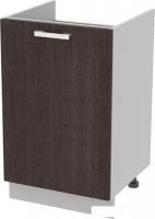 Шкаф напольный Интерлиния Компо НШ50м-1дв (дуб венге)