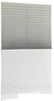 Плиссе Delfa Basic Crush СПШ-35202/3504 Basic Transparent (73x160, серый/белый)