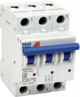 Выключатель автоматический КЭАЗ 3P C 16А 6кА OptiDin BM63-3C16-УХЛ3 260791