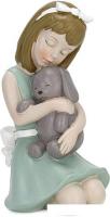 Статуэтка Fissman Девушка с собакой 0283