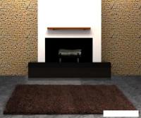 Ковер для жилой комнаты OZ Kaplan Lobby 160x230 (коричневый)