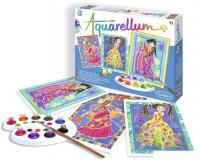 Набор для рисования SentoSphere Aquarellum Модницы 6330