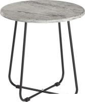 Журнальный столик Мебелик BeautyStyle 14 (серый шпат/черный)