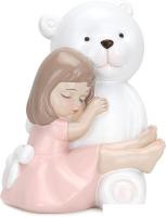Статуэтка Fissman Девочка с большим медведем 0266