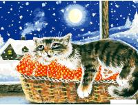 Картина по номерам Белоснежка В тепле 527-AS