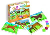 Набор для рисования песком SentoSphere Песочные картинки. Лошади 887