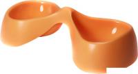 Двойная миска United Pets Bicio GU0121AR20 (оранжевый)