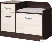 Банкетка Мебель-класс Порто-7 МК 501.09.07 (правый, венге/ясень шимо светлый)